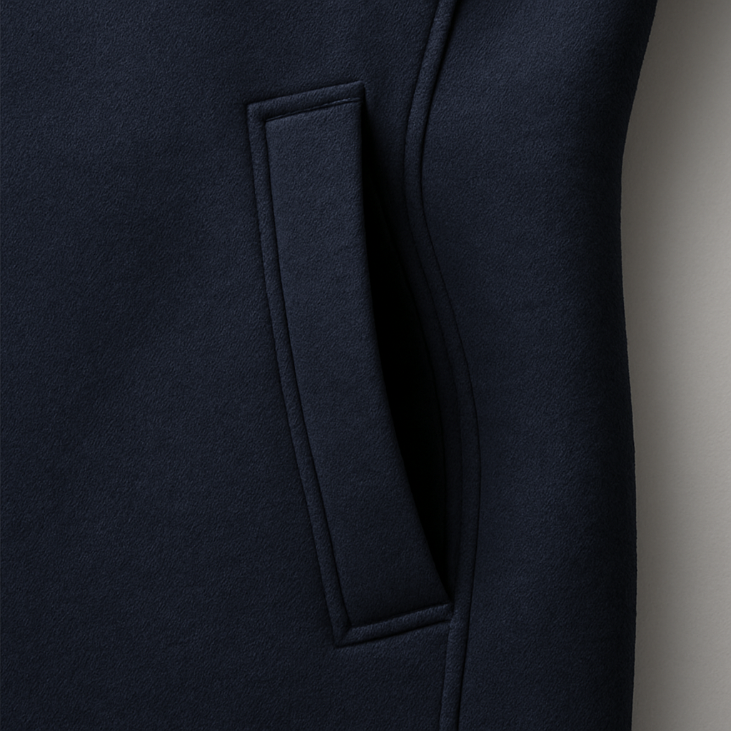 Simas – Asimetriška žieminė striukė su užtrauktuku