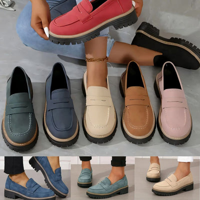 Patogūs moteriški rudeniniai mokasinai