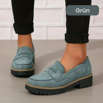 Patogūs moteriški rudeniniai mokasinai